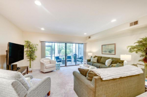 Patio and Pool Access North Myrtle Beach Retreat!